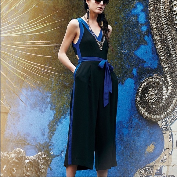 elevenses Pants - $228 Anthropologie ELEVENSES Cut Out Crop Jumpsuit